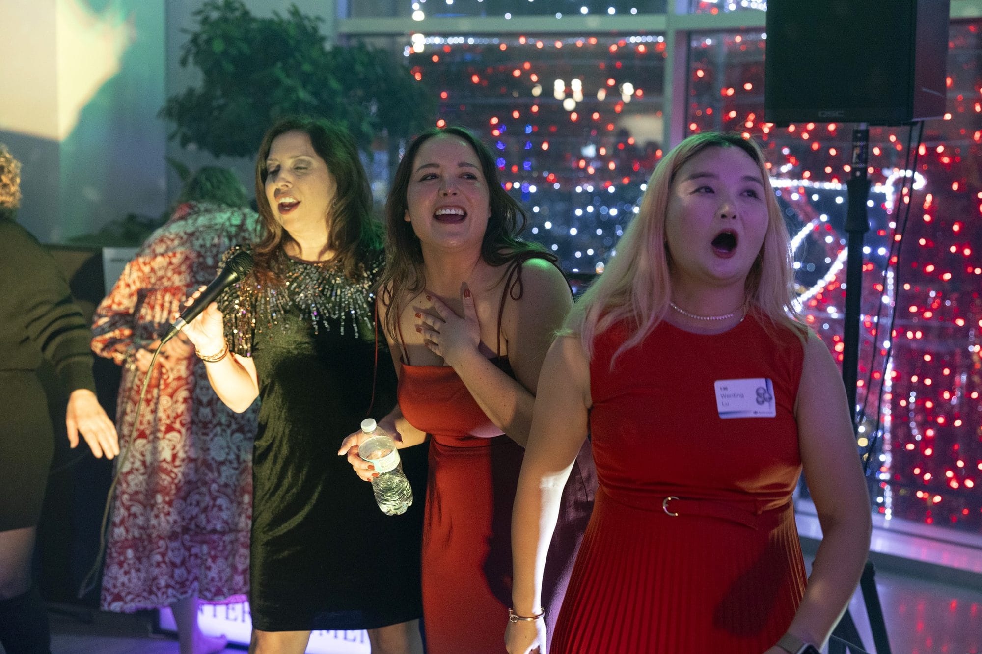 Guests enjoying a Xandavi Entertainment DJ and karaoke event